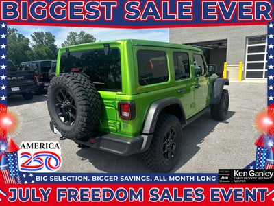2026 Jeep Wrangler WRANGLER 4-DOOR WILLYS