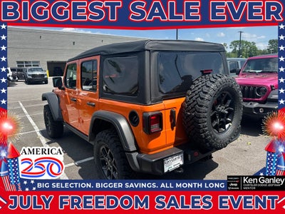 2026 Jeep Wrangler WRANGLER 4-DOOR WILLYS