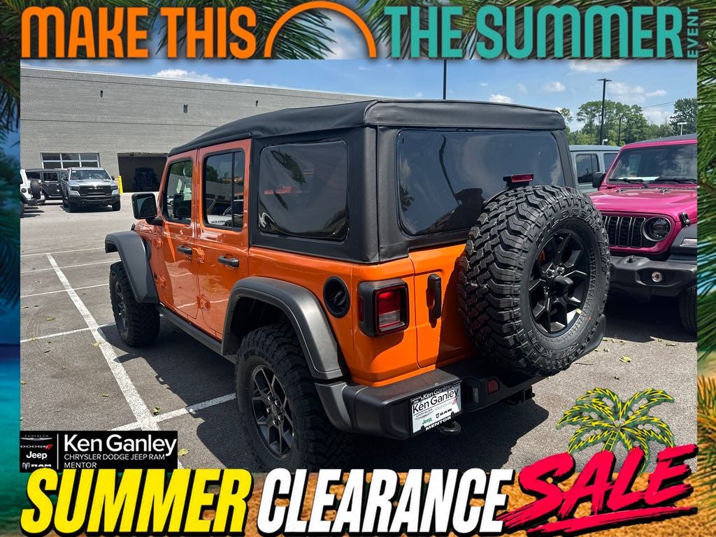 2026 Jeep Wrangler WRANGLER 4-DOOR WILLYS