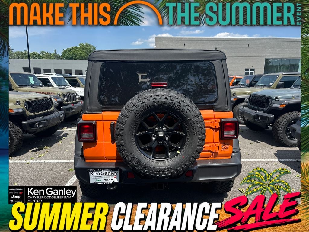 2026 Jeep Wrangler WRANGLER 4-DOOR WILLYS