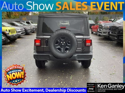 2026 Jeep Wrangler WRANGLER 4-DOOR SPORT