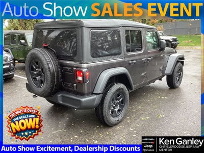 2026 Jeep Wrangler WRANGLER 4-DOOR SPORT