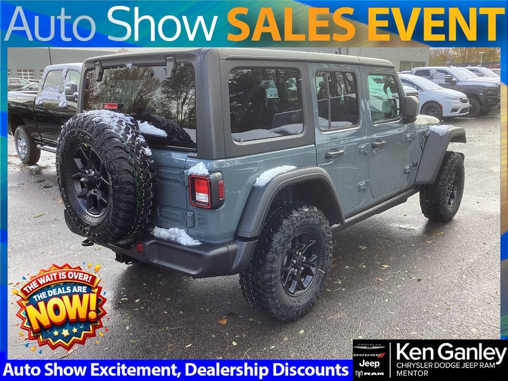 2026 Jeep Wrangler WRANGLER 4-DOOR WILLYS