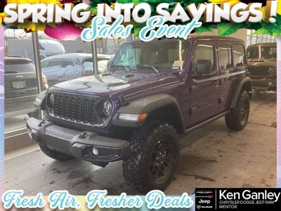 2026 Jeep Wrangler WRANGLER 4-DOOR WILLYS