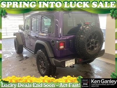 2026 Jeep Wrangler WRANGLER 4-DOOR WILLYS