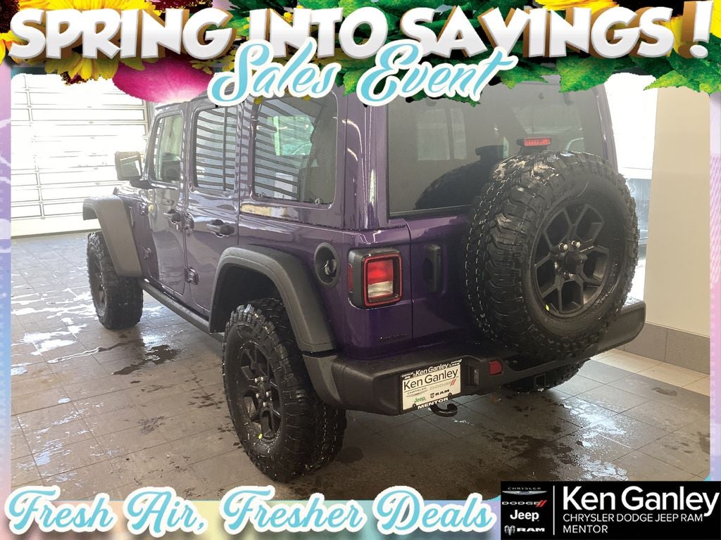 2026 Jeep Wrangler WRANGLER 4-DOOR WILLYS