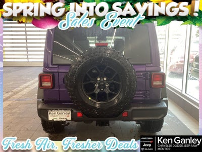 2026 Jeep Wrangler WRANGLER 4-DOOR WILLYS