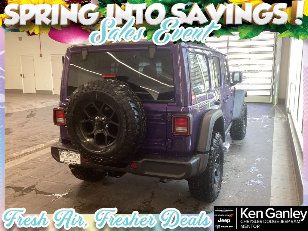 2026 Jeep Wrangler WRANGLER 4-DOOR WILLYS