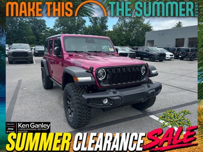 2026 Jeep Wrangler WRANGLER 4-DOOR WILLYS