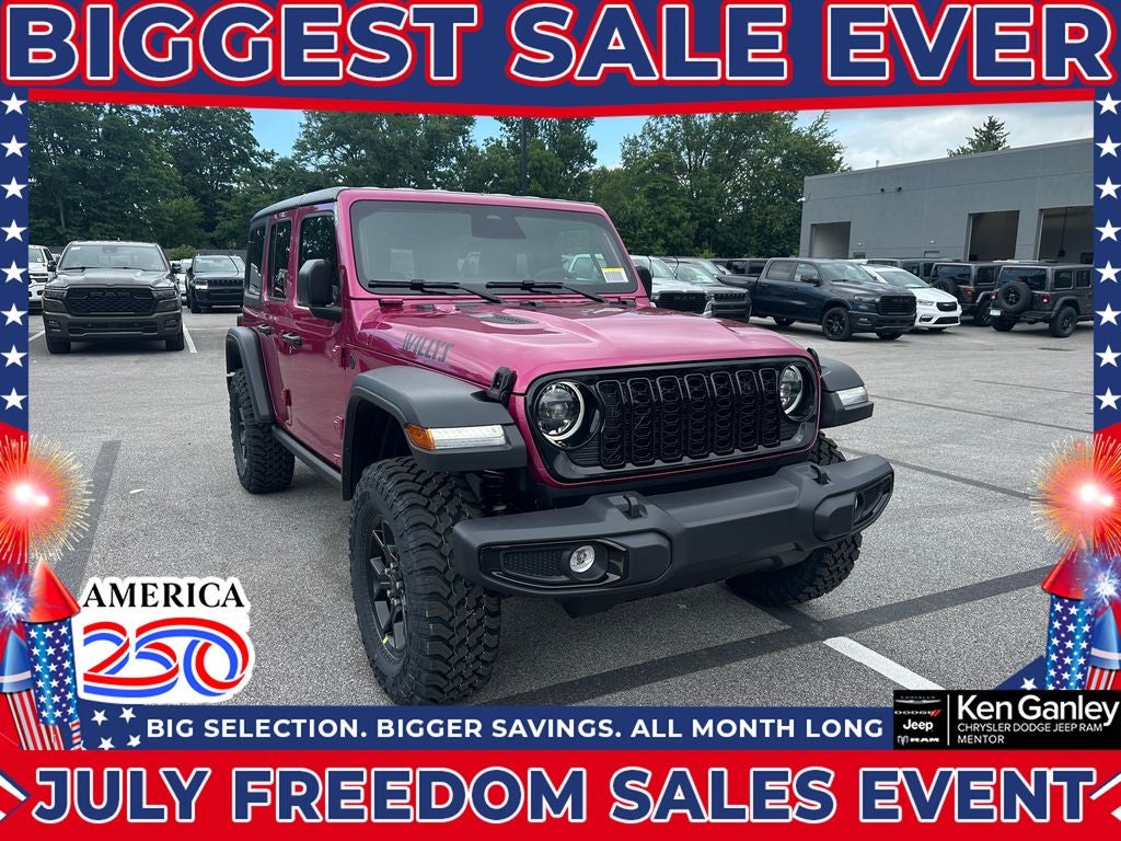 2026 Jeep Wrangler WRANGLER 4-DOOR WILLYS
