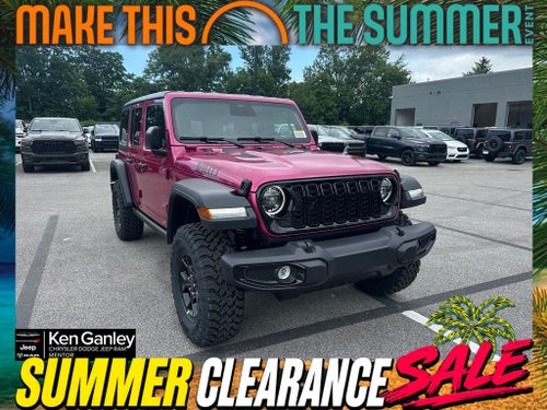 2026 Jeep Wrangler WRANGLER 4-DOOR WILLYS
