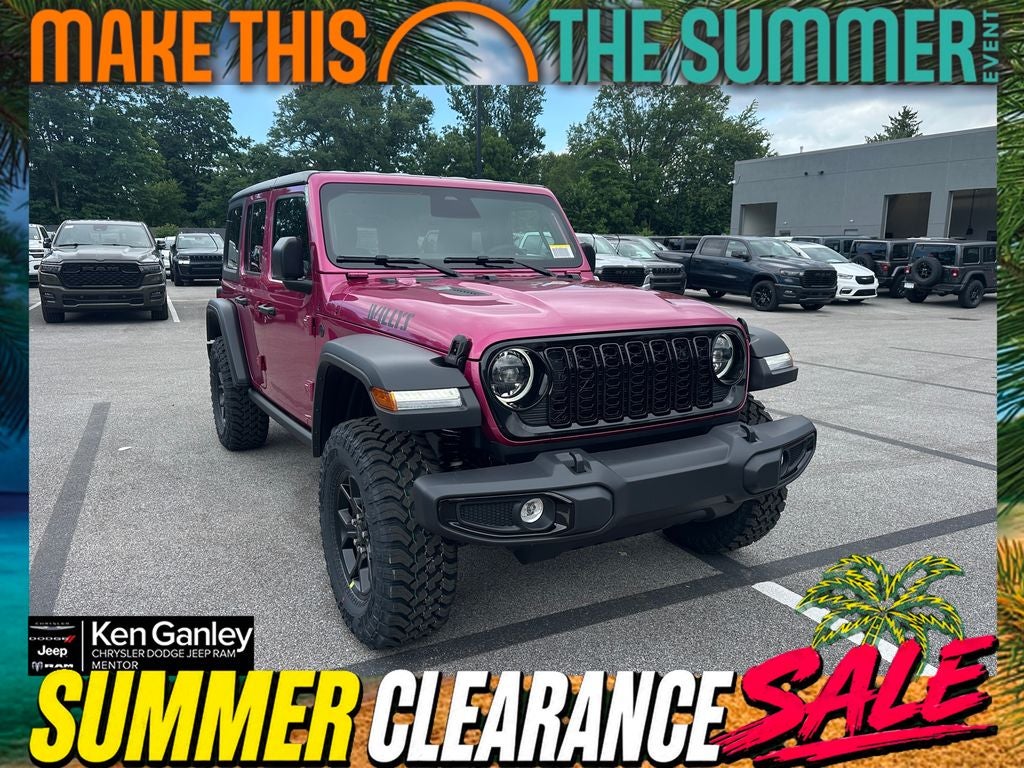 2026 Jeep Wrangler WRANGLER 4-DOOR WILLYS