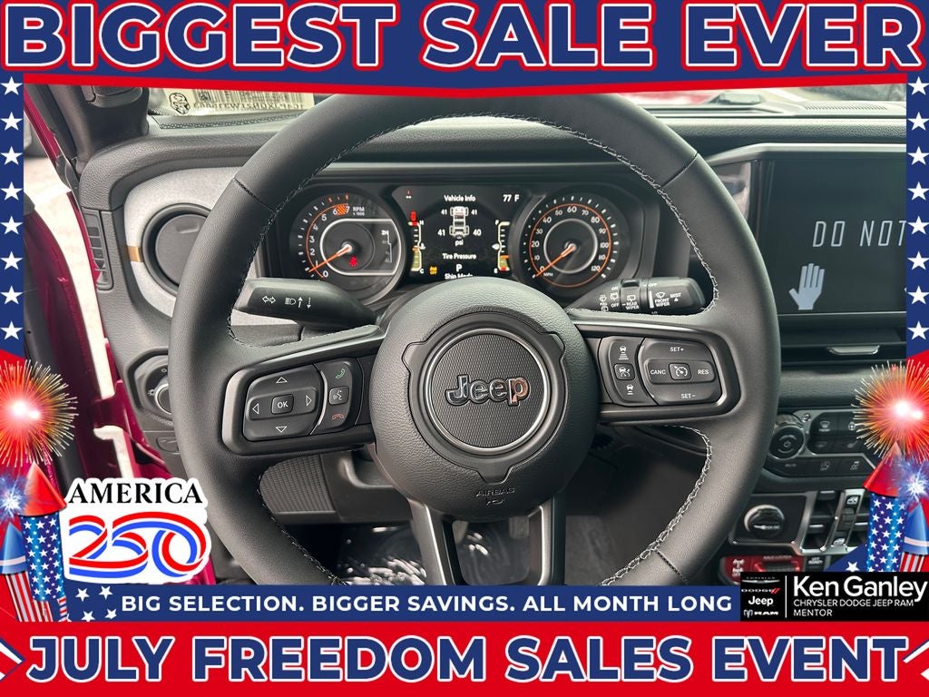 2026 Jeep Wrangler WRANGLER 4-DOOR WILLYS