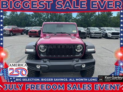 2026 Jeep Wrangler WRANGLER 4-DOOR WILLYS