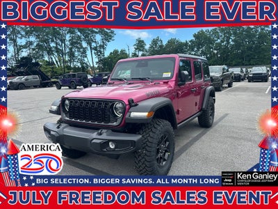 2026 Jeep Wrangler WRANGLER 4-DOOR WILLYS