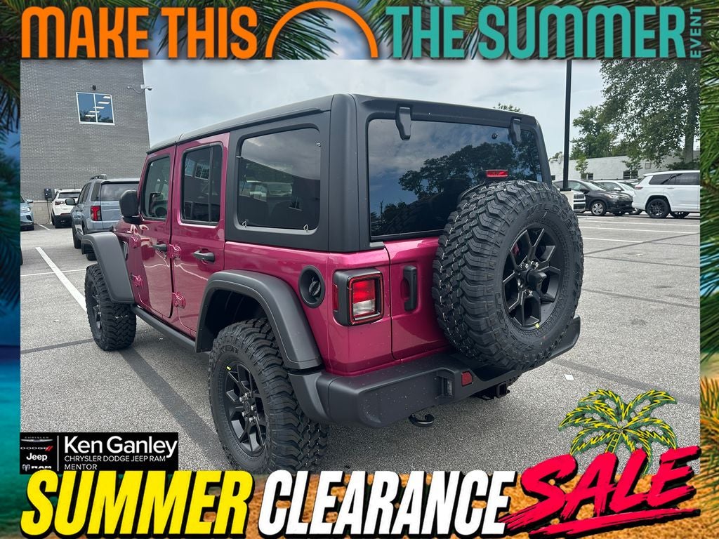 2026 Jeep Wrangler WRANGLER 4-DOOR WILLYS