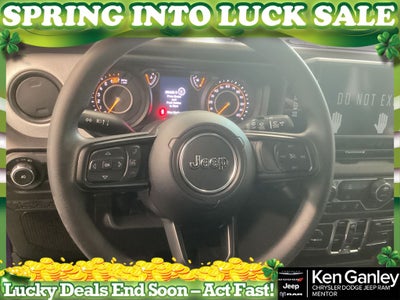 2026 Jeep Wrangler WRANGLER 4-DOOR SPORT