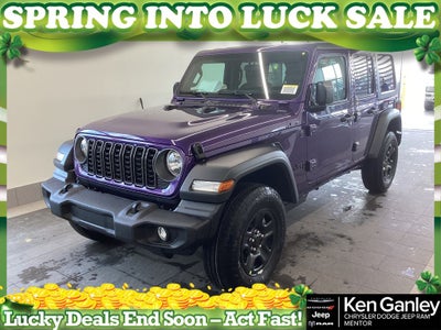 2026 Jeep Wrangler WRANGLER 4-DOOR SPORT
