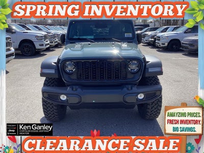 2026 Jeep Wrangler WRANGLER 4-DOOR WILLYS