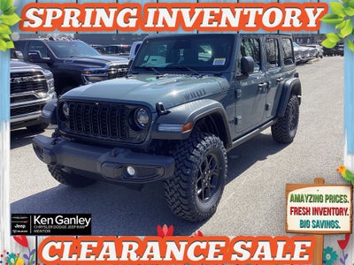2026 Jeep Wrangler WRANGLER 4-DOOR WILLYS
