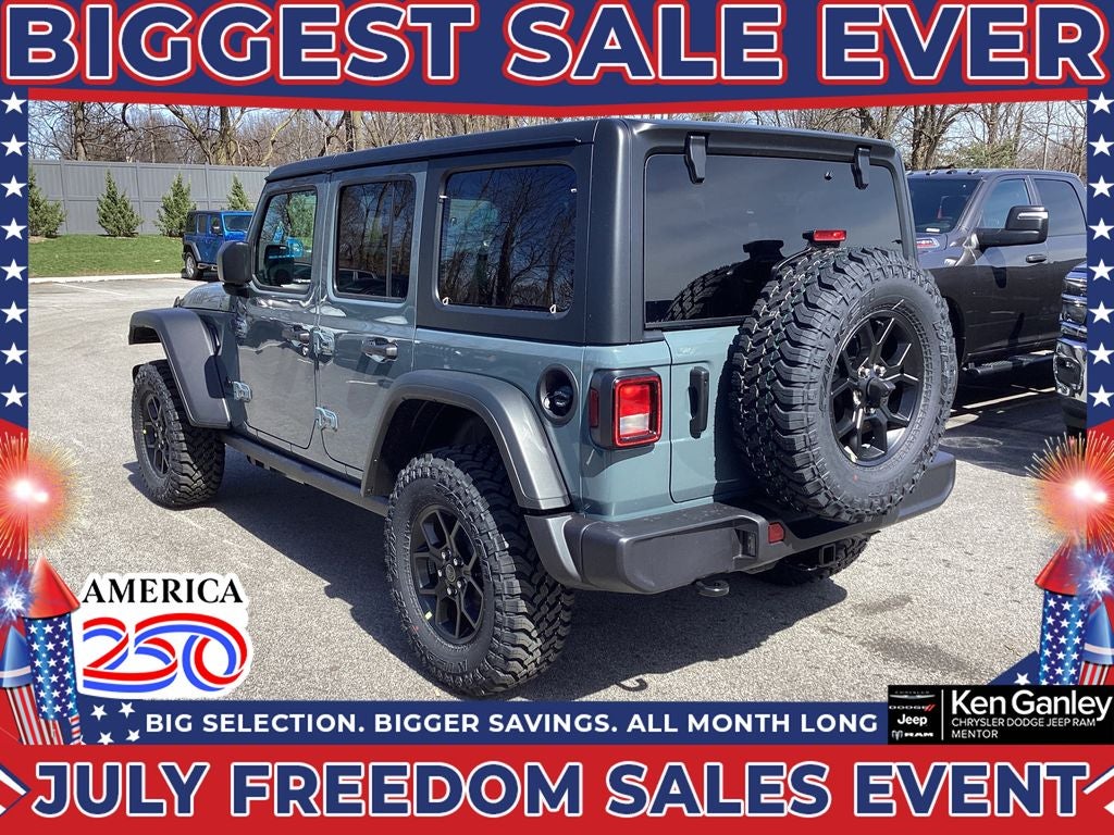2026 Jeep Wrangler WRANGLER 4-DOOR WILLYS