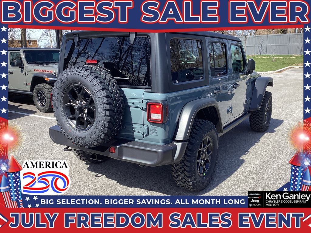 2026 Jeep Wrangler WRANGLER 4-DOOR WILLYS