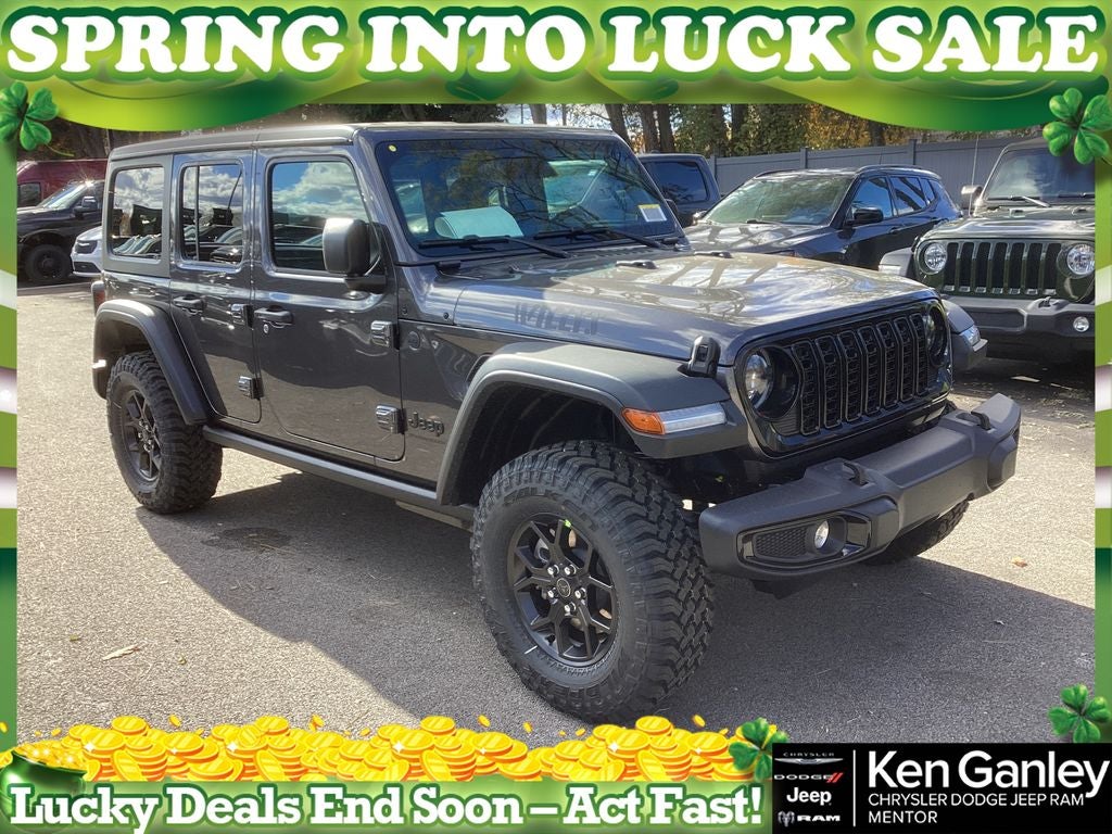 2026 Jeep Wrangler WRANGLER 4-DOOR WILLYS