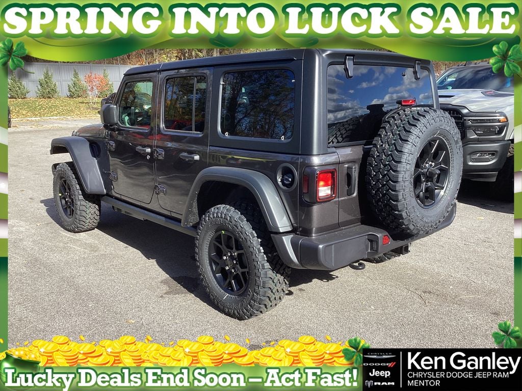 2026 Jeep Wrangler WRANGLER 4-DOOR WILLYS