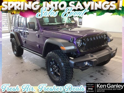 2026 Jeep Wrangler WRANGLER 4-DOOR WILLYS