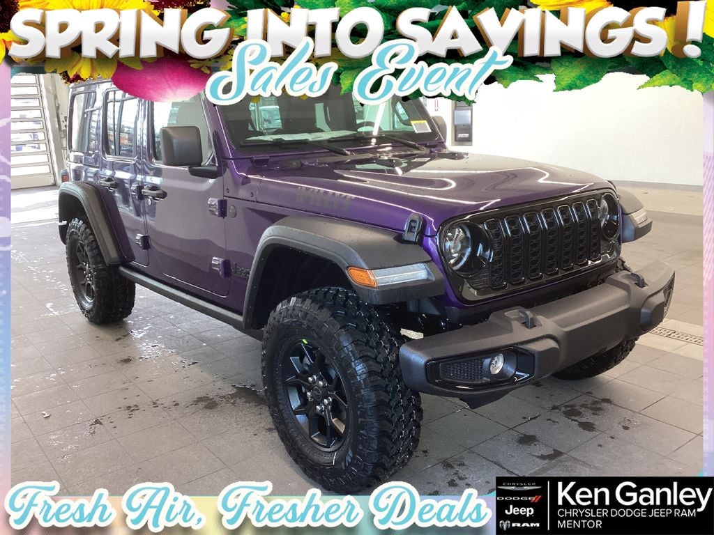 2026 Jeep Wrangler WRANGLER 4-DOOR WILLYS