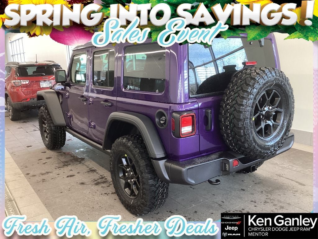 2026 Jeep Wrangler WRANGLER 4-DOOR WILLYS