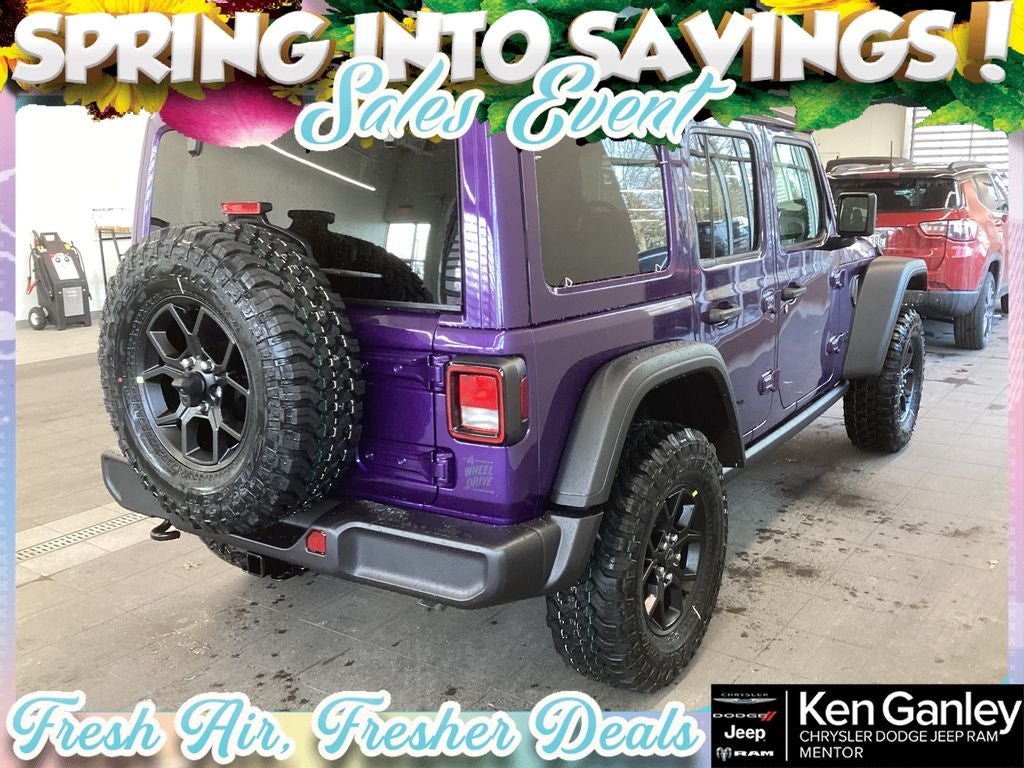 2026 Jeep Wrangler WRANGLER 4-DOOR WILLYS
