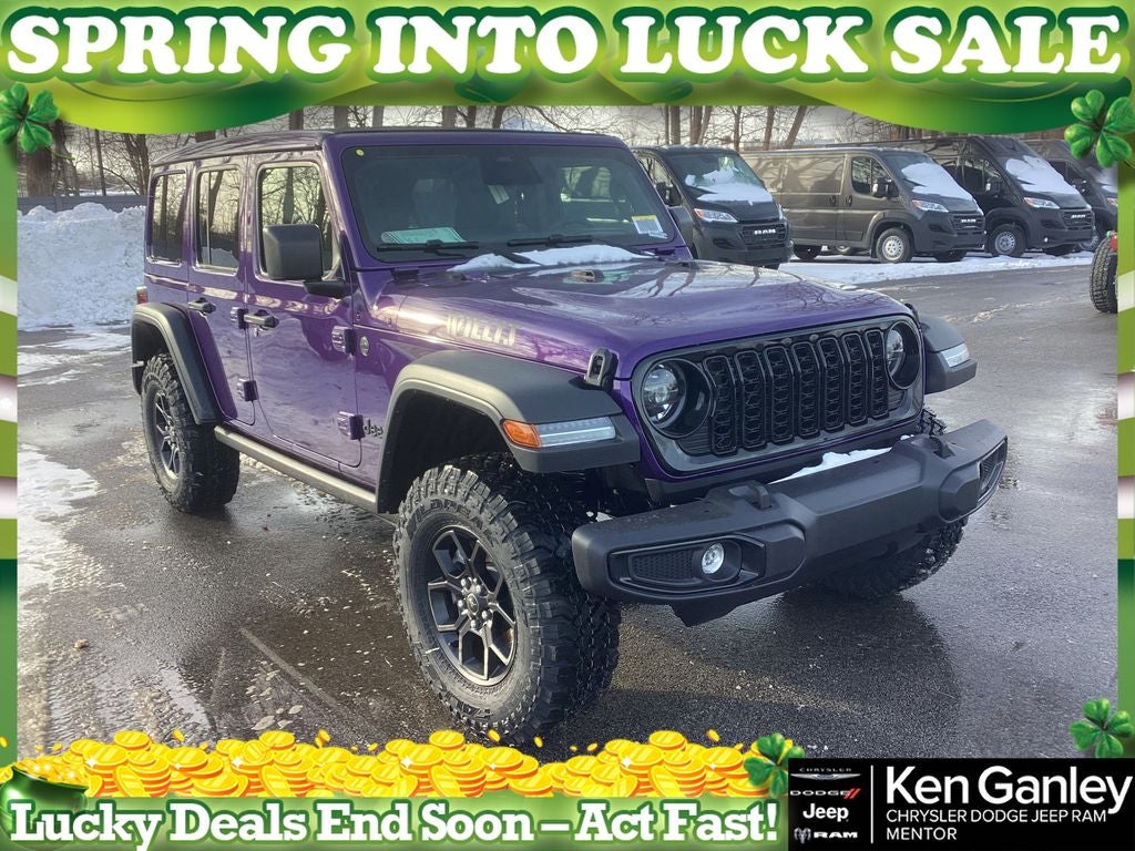 2026 Jeep Wrangler WRANGLER 4-DOOR WILLYS