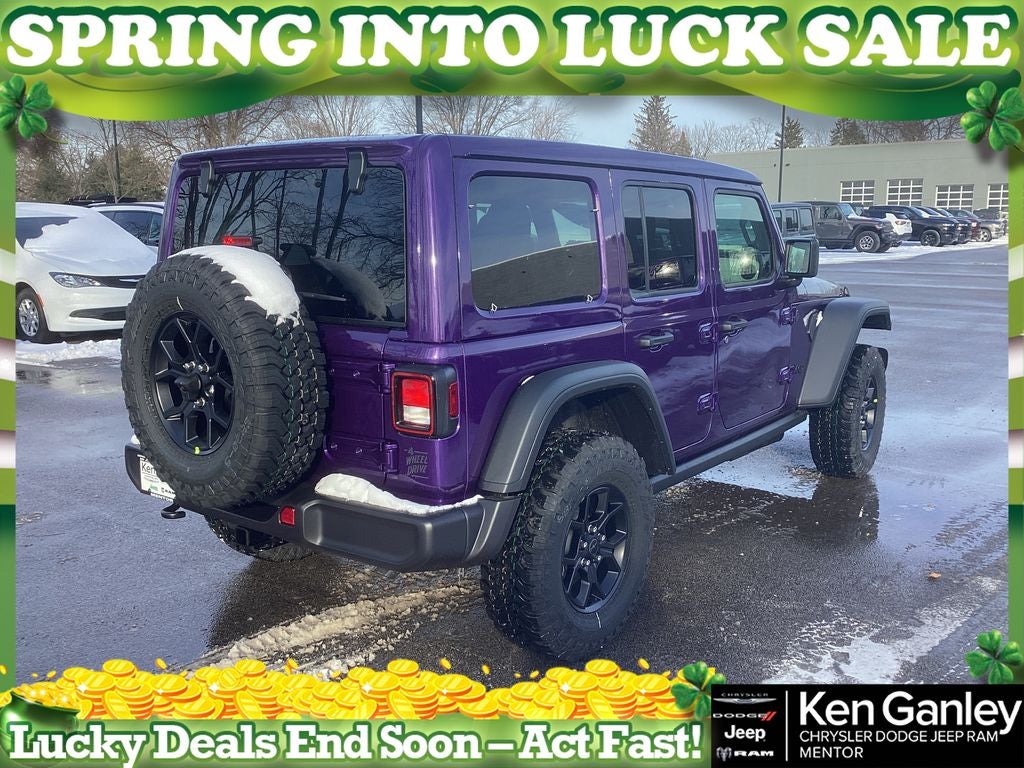 2026 Jeep Wrangler WRANGLER 4-DOOR WILLYS