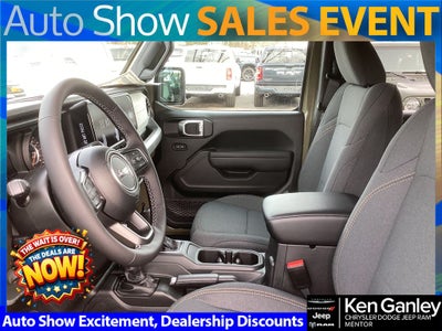 2026 Jeep Wrangler WRANGLER 4-DOOR SPORT S