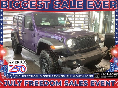 2026 Jeep Wrangler WRANGLER 4-DOOR WILLYS