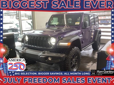 2026 Jeep Wrangler WRANGLER 4-DOOR WILLYS