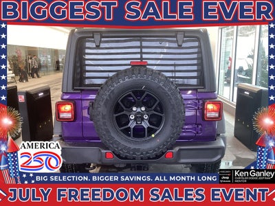 2026 Jeep Wrangler WRANGLER 4-DOOR WILLYS
