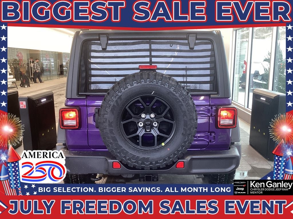 2026 Jeep Wrangler WRANGLER 4-DOOR WILLYS