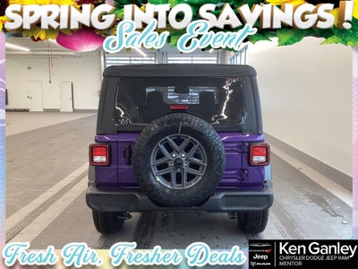 2026 Jeep Wrangler WRANGLER 4-DOOR SPORT S