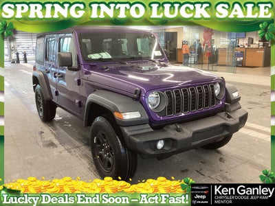 2026 Jeep Wrangler WRANGLER 4-DOOR SPORT