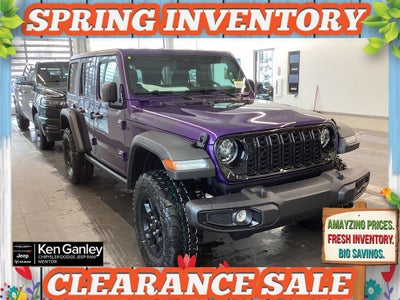 2026 Jeep Wrangler WRANGLER 4-DOOR WILLYS