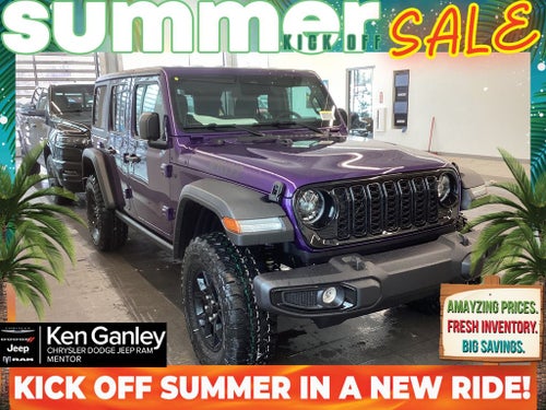2026 Jeep Wrangler WRANGLER 4-DOOR WILLYS