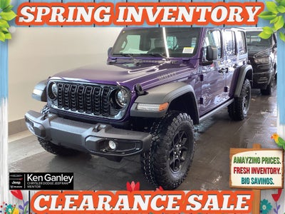 2026 Jeep Wrangler WRANGLER 4-DOOR WILLYS
