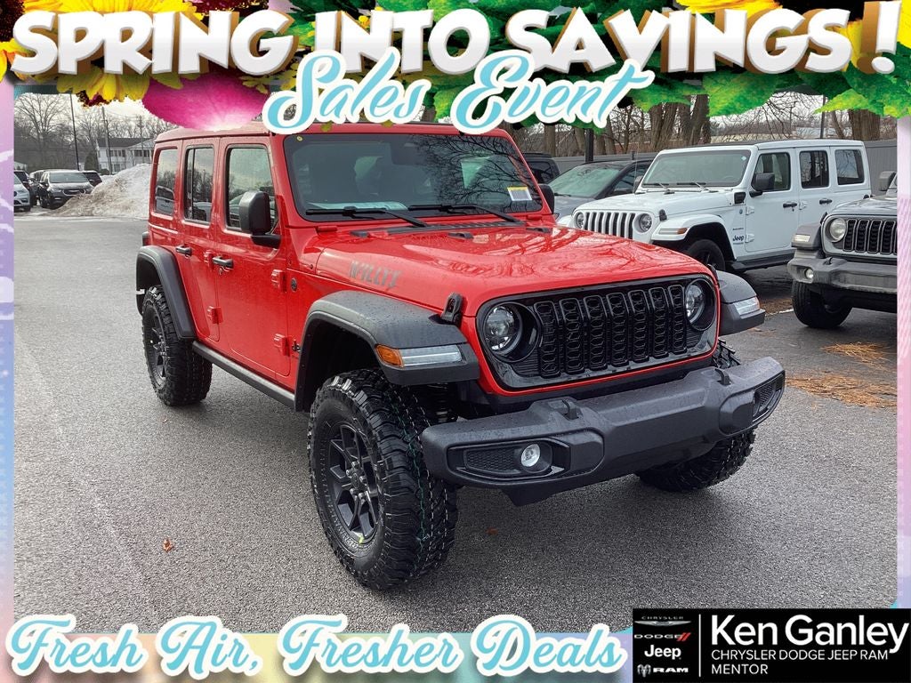2026 Jeep Wrangler WRANGLER 4-DOOR WILLYS