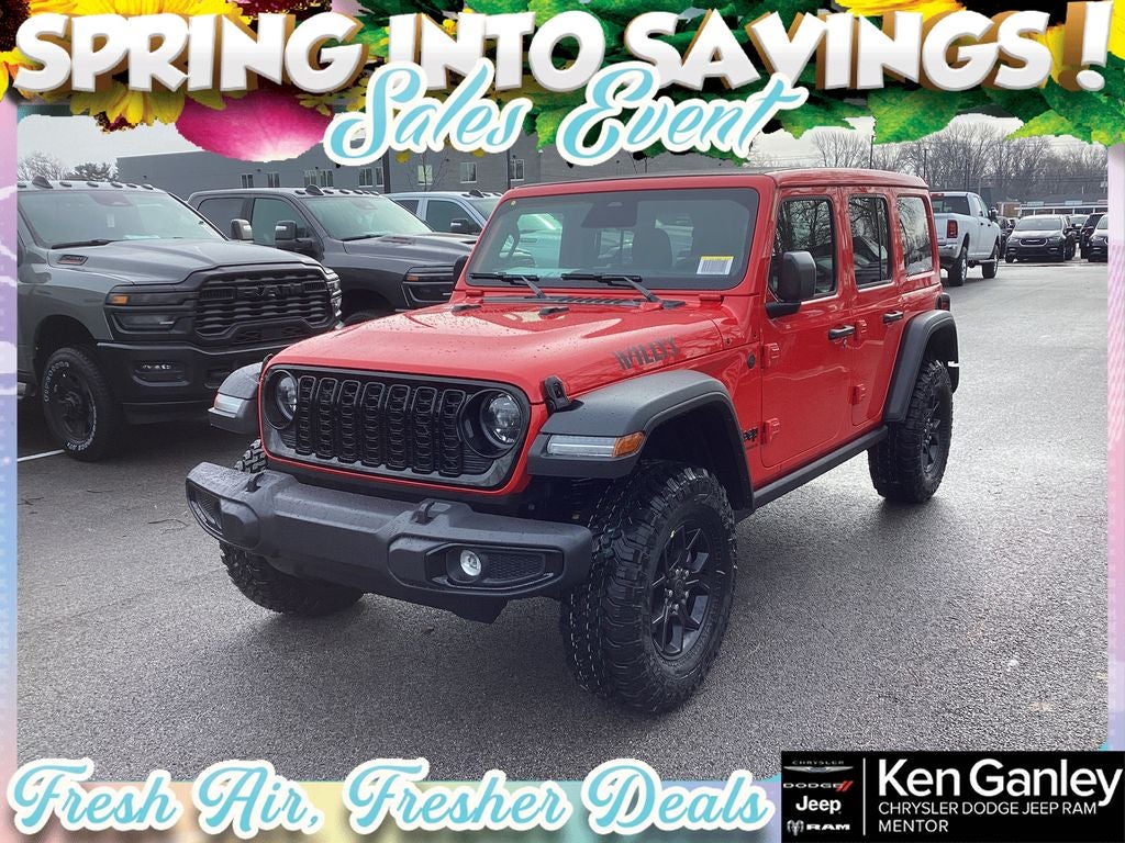 2026 Jeep Wrangler WRANGLER 4-DOOR WILLYS