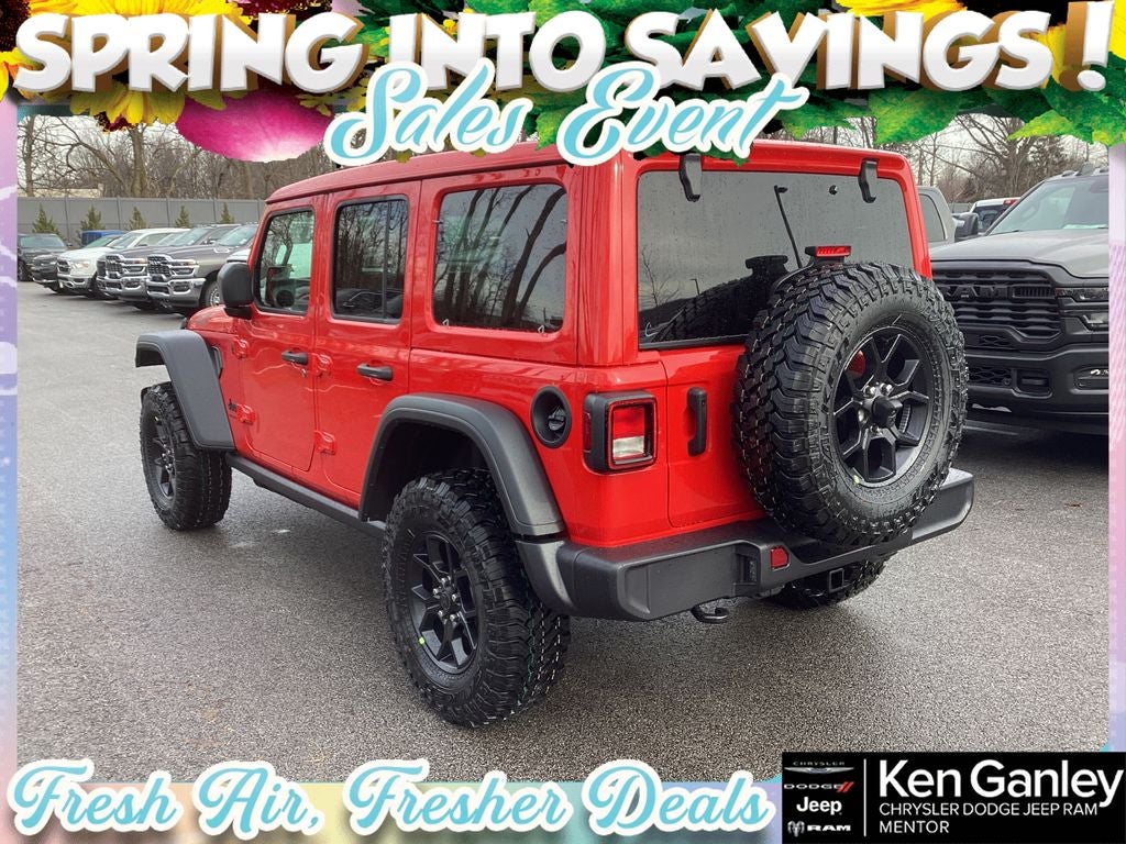 2026 Jeep Wrangler WRANGLER 4-DOOR WILLYS