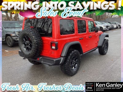 2026 Jeep Wrangler WRANGLER 4-DOOR WILLYS
