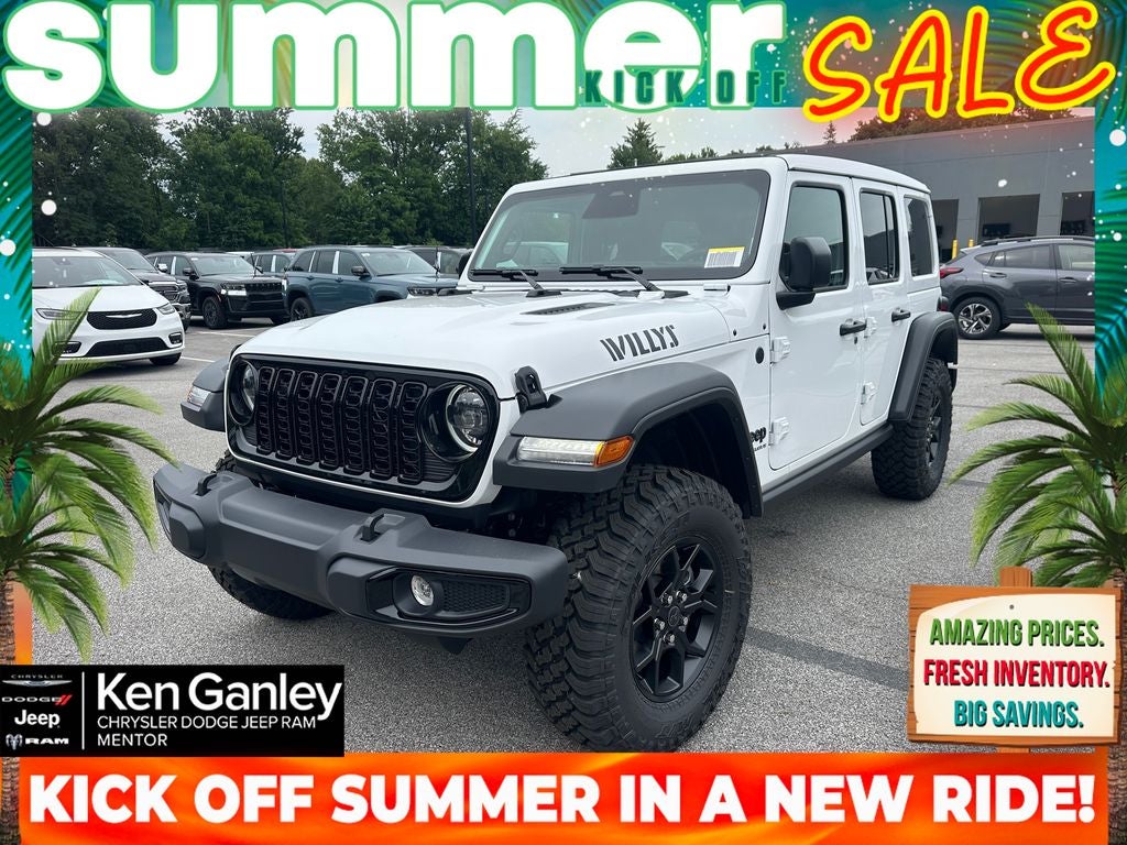 2026 Jeep Wrangler WRANGLER 4-DOOR WILLYS