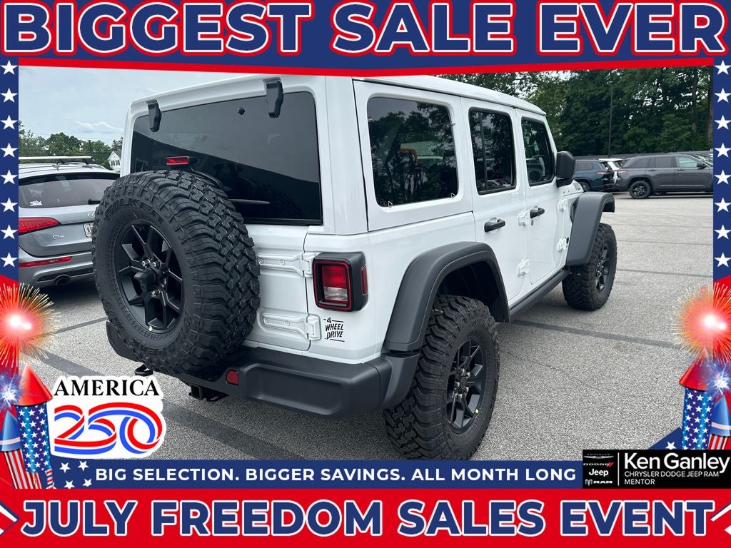 2026 Jeep Wrangler WRANGLER 4-DOOR WILLYS